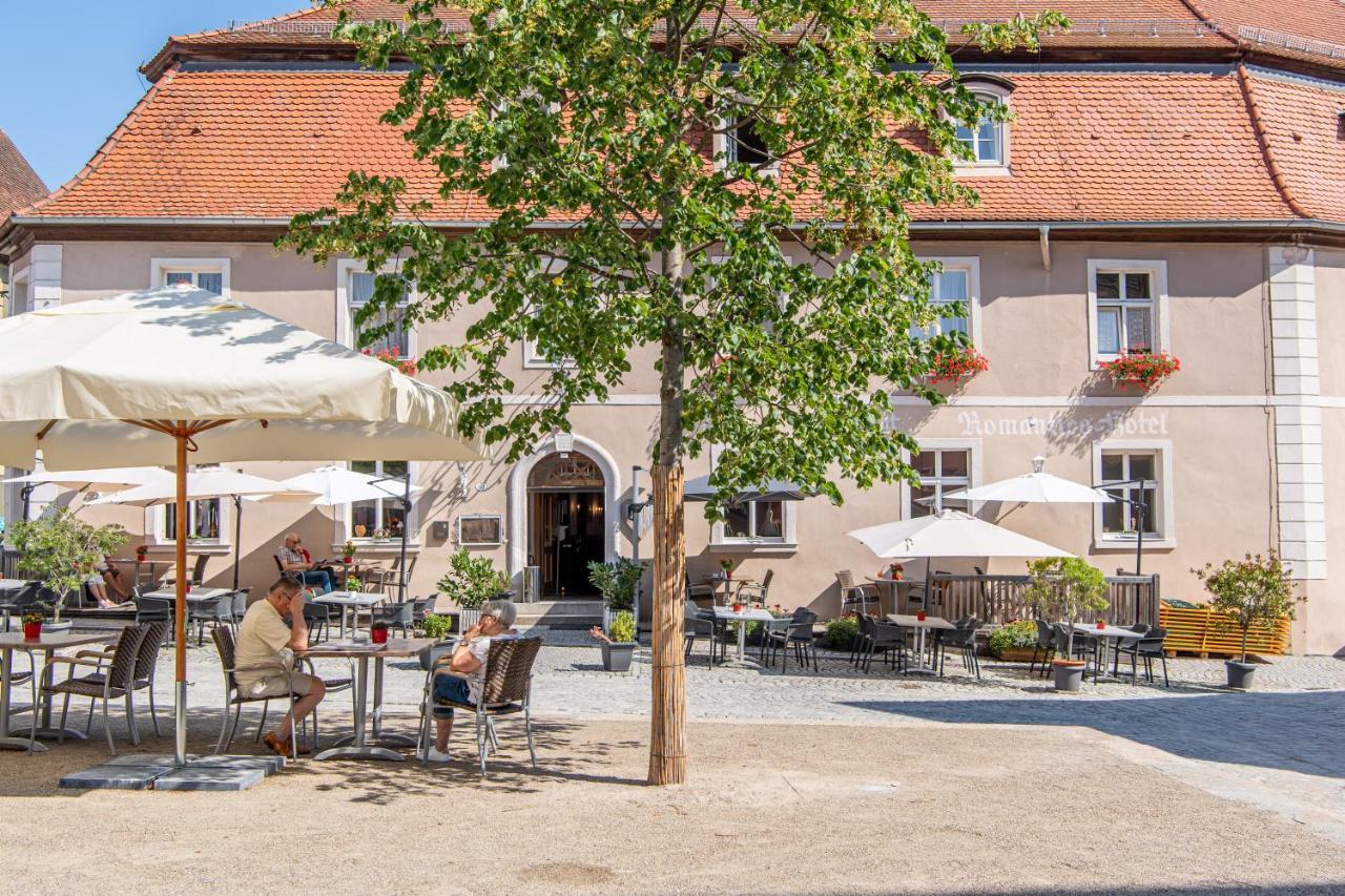 Romantica Hotel Blauer Hecht Dinkelsbuehl Exterior photo